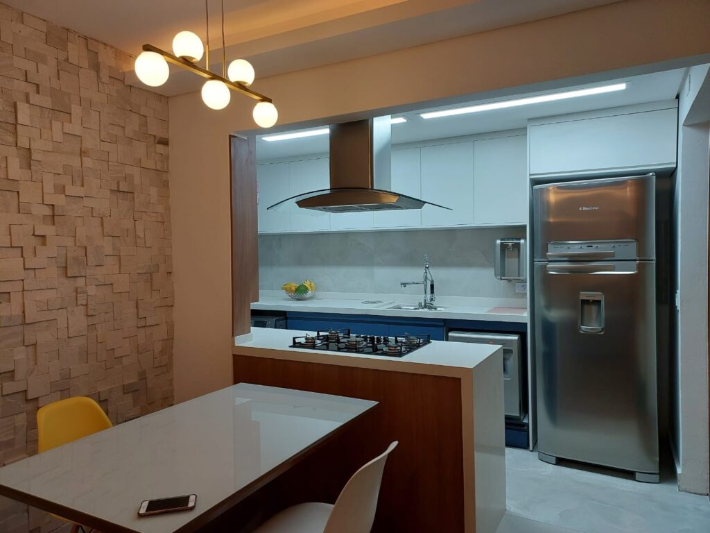 península ou ilha qual melhor para cozinha pequena