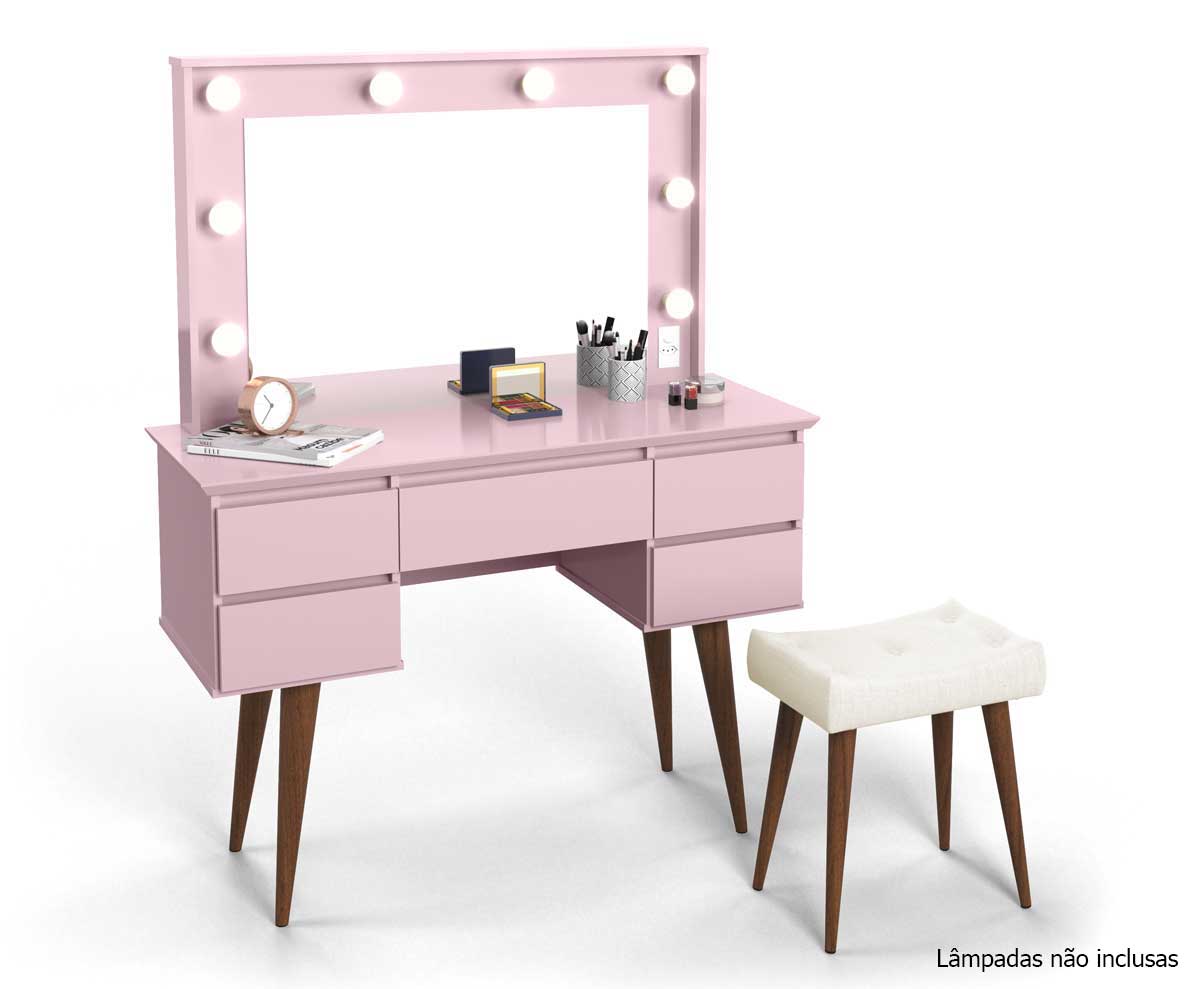 preço médio penteadeira camarim com led