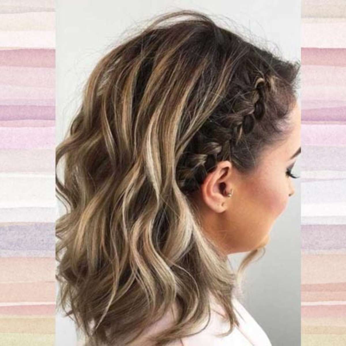 penteados para cabelo curto