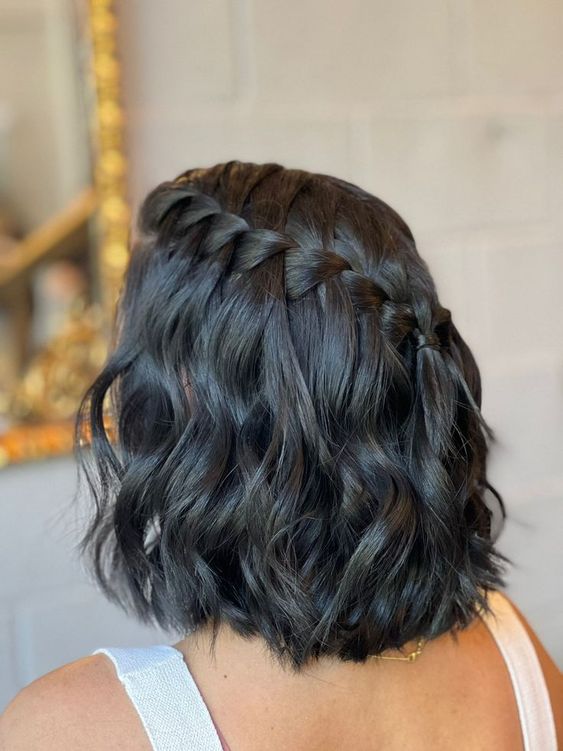 penteado cabelo curto vs cabelo médio qual escolher