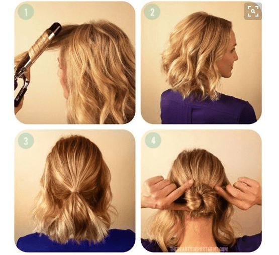 ideias de penteados para cabelo curto inspiração