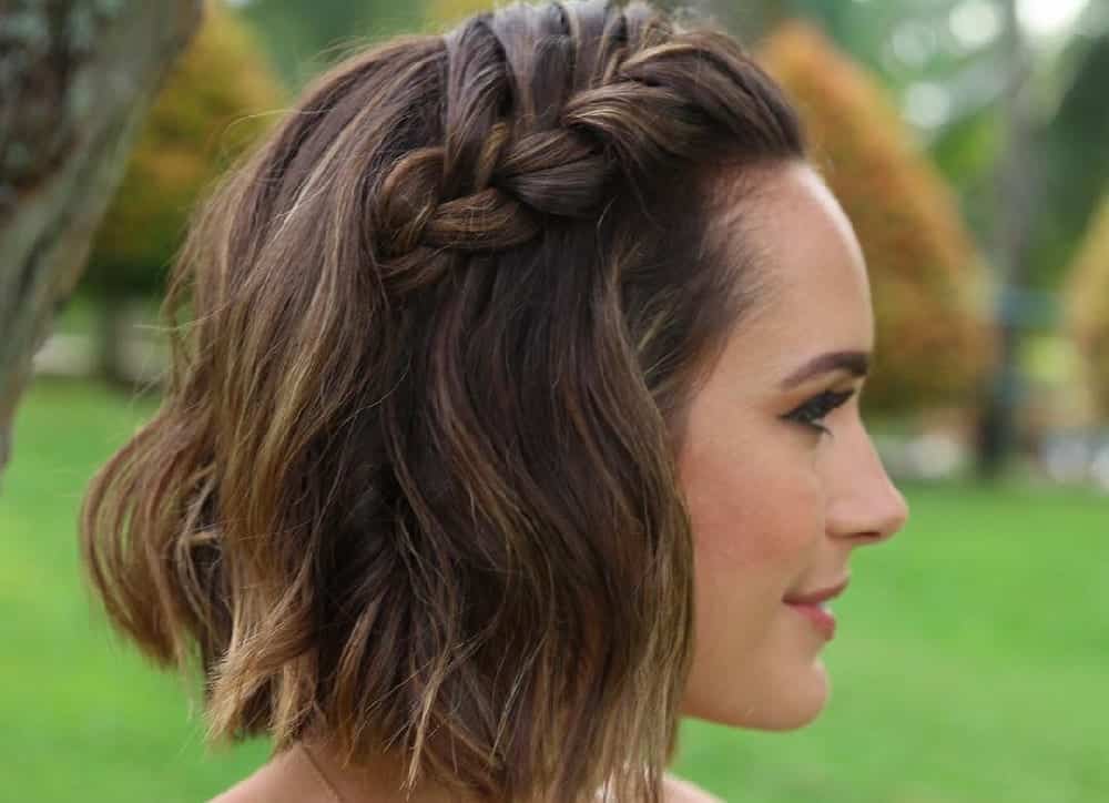 penteado cabelo curto vs cabelo médio qual escolher