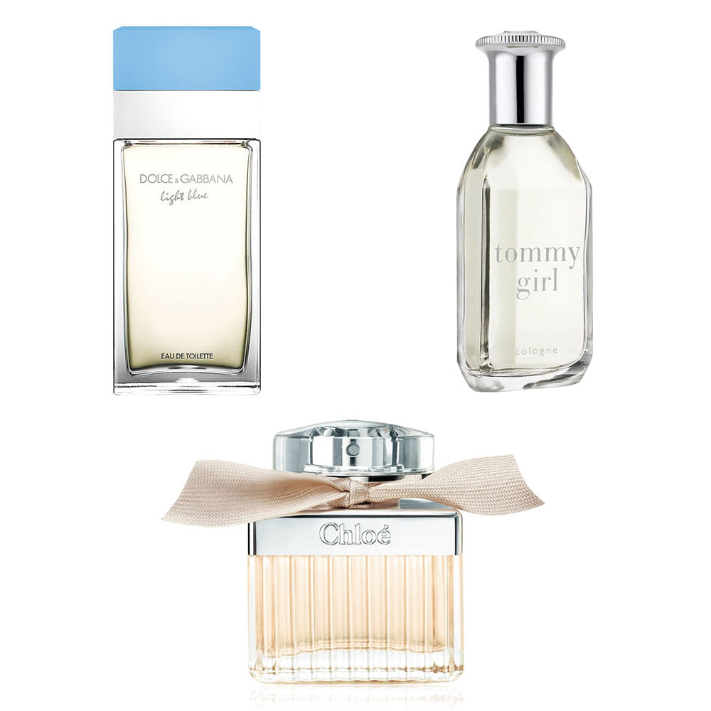 Perfumes florais suaves para o dia a dia