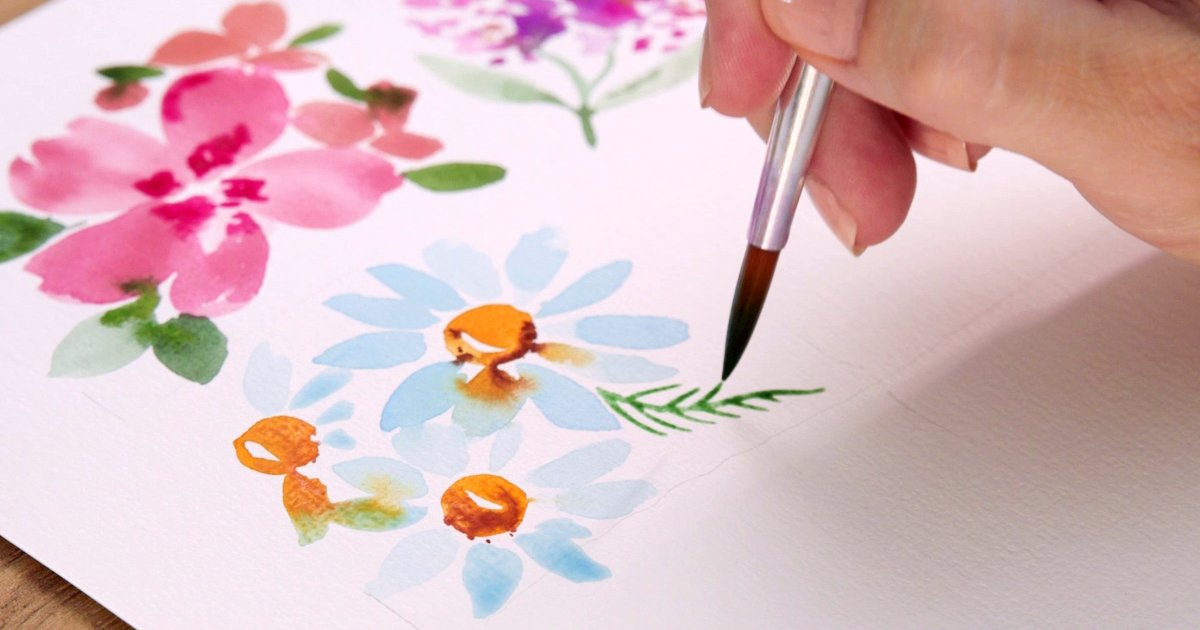 aquarela pastilha ou tubo qual melhor para iniciantes