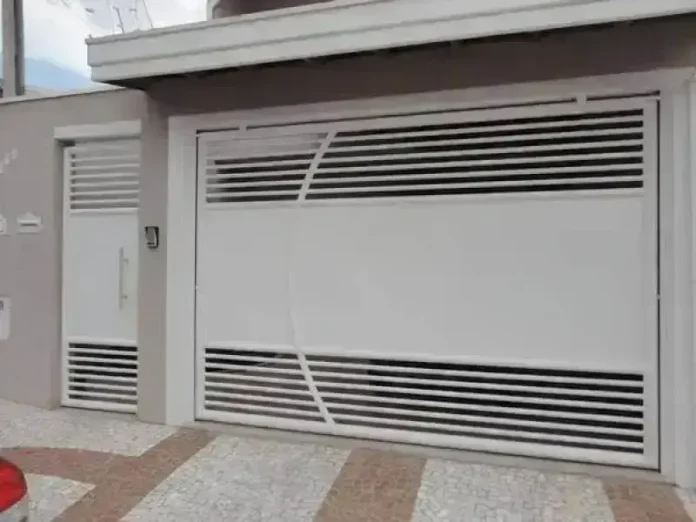 pintura de portao de ferro