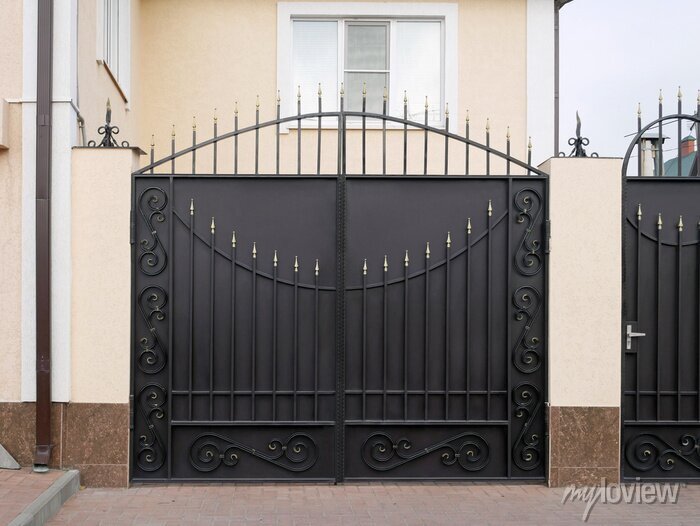 pintura de portao de ferro