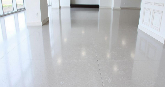 piso de cimento polimerico