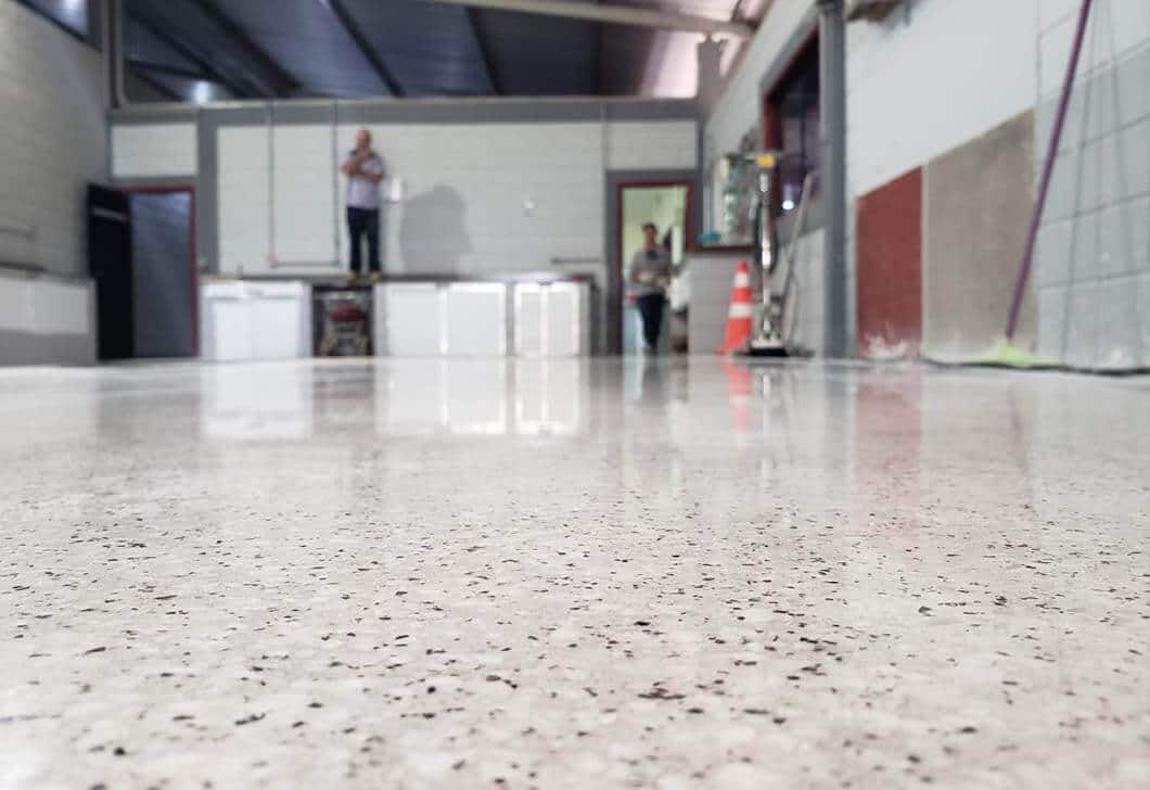 ideias de piso cimento polimerico para sala