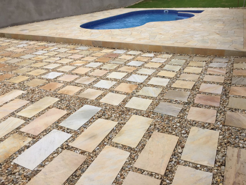 custo total instalação piso de pedra são tomé por m2