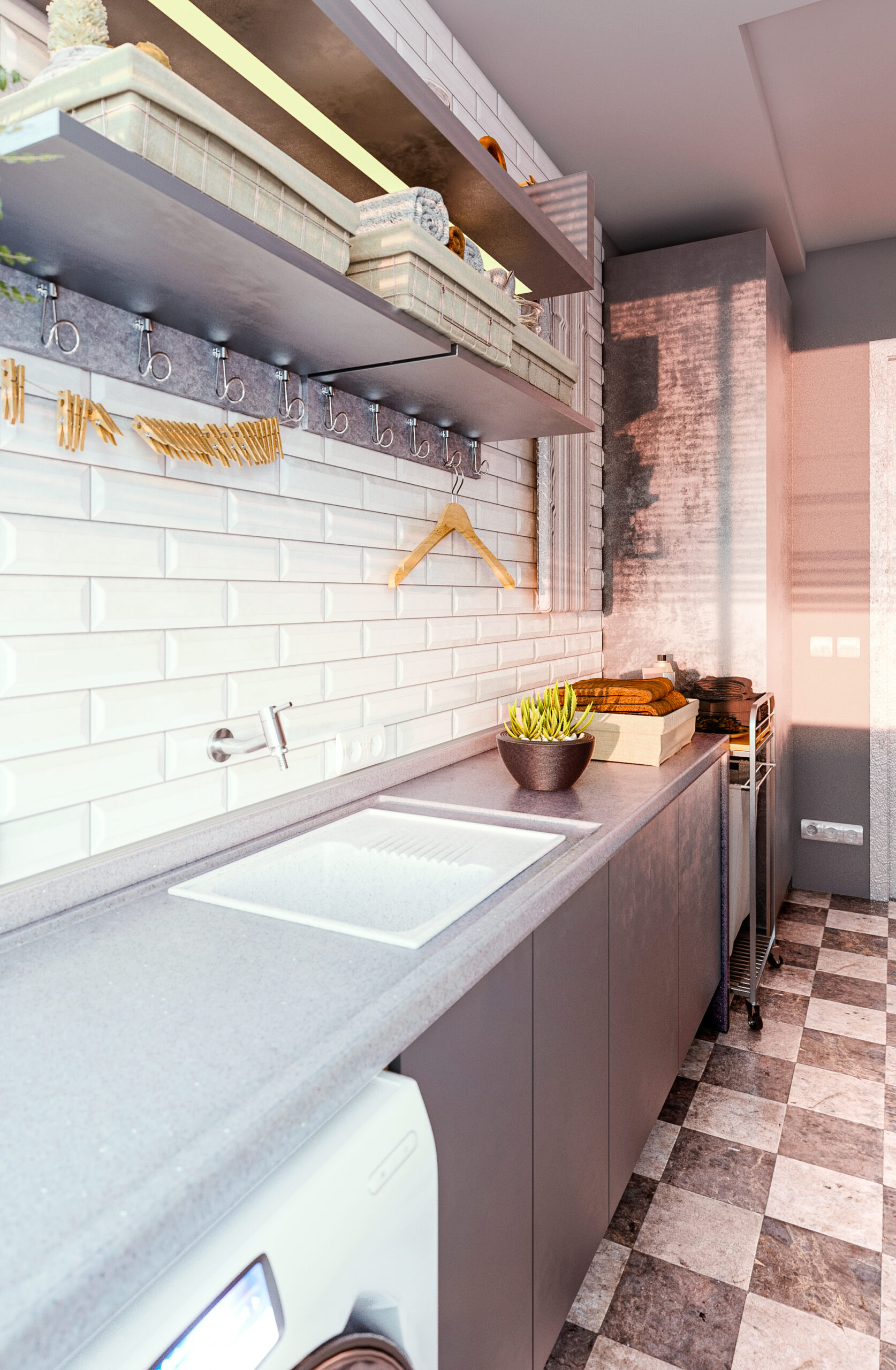 Piso Vinílico na Cozinha e Lavanderia: Mitos e Verdades sobre a Resistência à Água