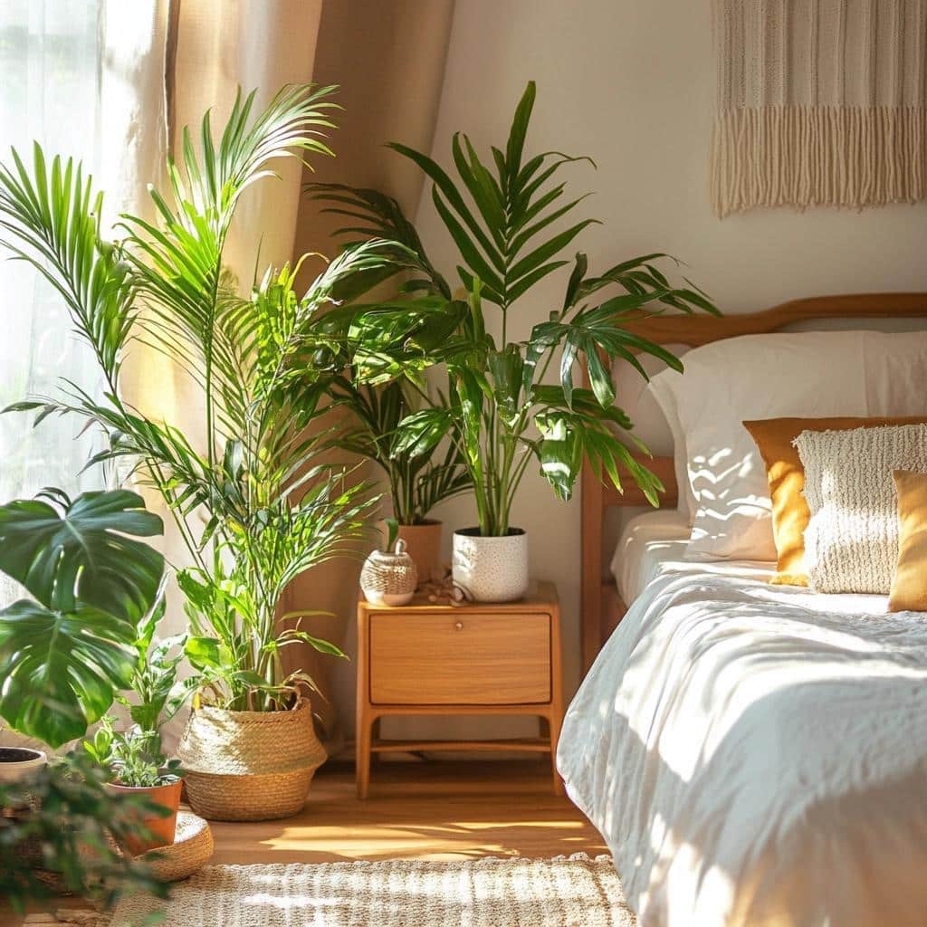 plantas no quarto
