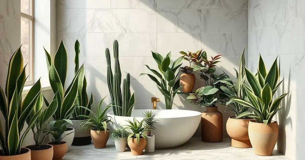5 ideias de títulos:
1. As 5 Plantas Mais Resistentes para Banheiros Sem Janela
2. Transforme Seu Banheiro Sem Luz Natural com Estas Espécies
3. Guia Completo: Plantas Ideais para Banheiros Escuros e Úmidos
4. Cuidados Essenciais para Manter Plantas Saudáveis em Banheiros Sem Janela
5. Zamioculca
