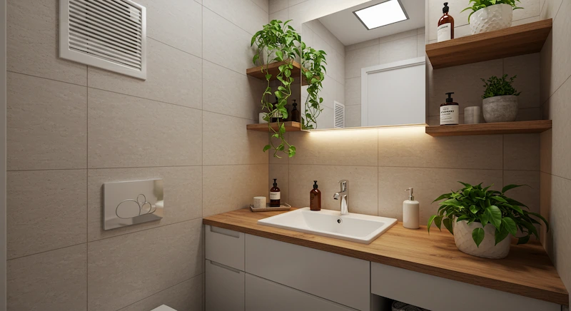 Jiboia e Mais: As Melhores Opções Verdes para Seu Banheiro