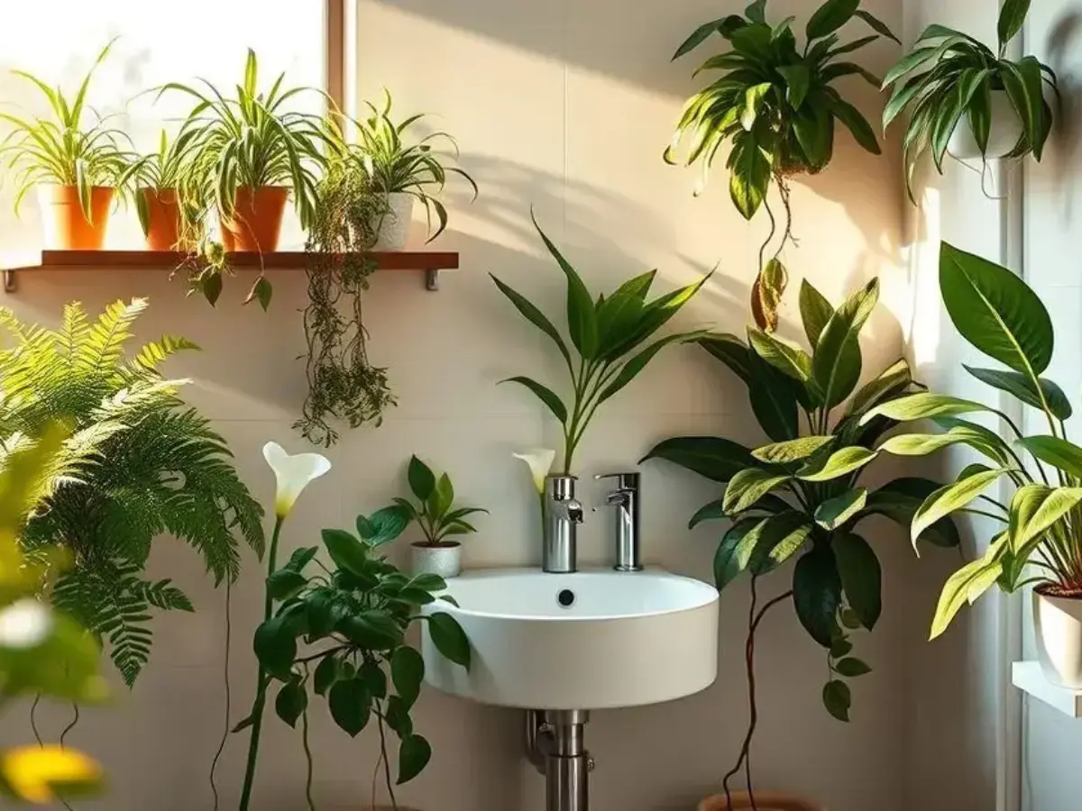 5 ideias de títulos:
1. As 5 Plantas Mais Resistentes para Banheiros Sem Janela
2. Transforme Seu Banheiro Sem Luz Natural com Estas Espécies
3. Guia Completo: Plantas Ideais para Banheiros Escuros e Úmidos
4. Cuidados Essenciais para Manter Plantas Saudáveis em Banheiros Sem Janela
5. Zamioculca