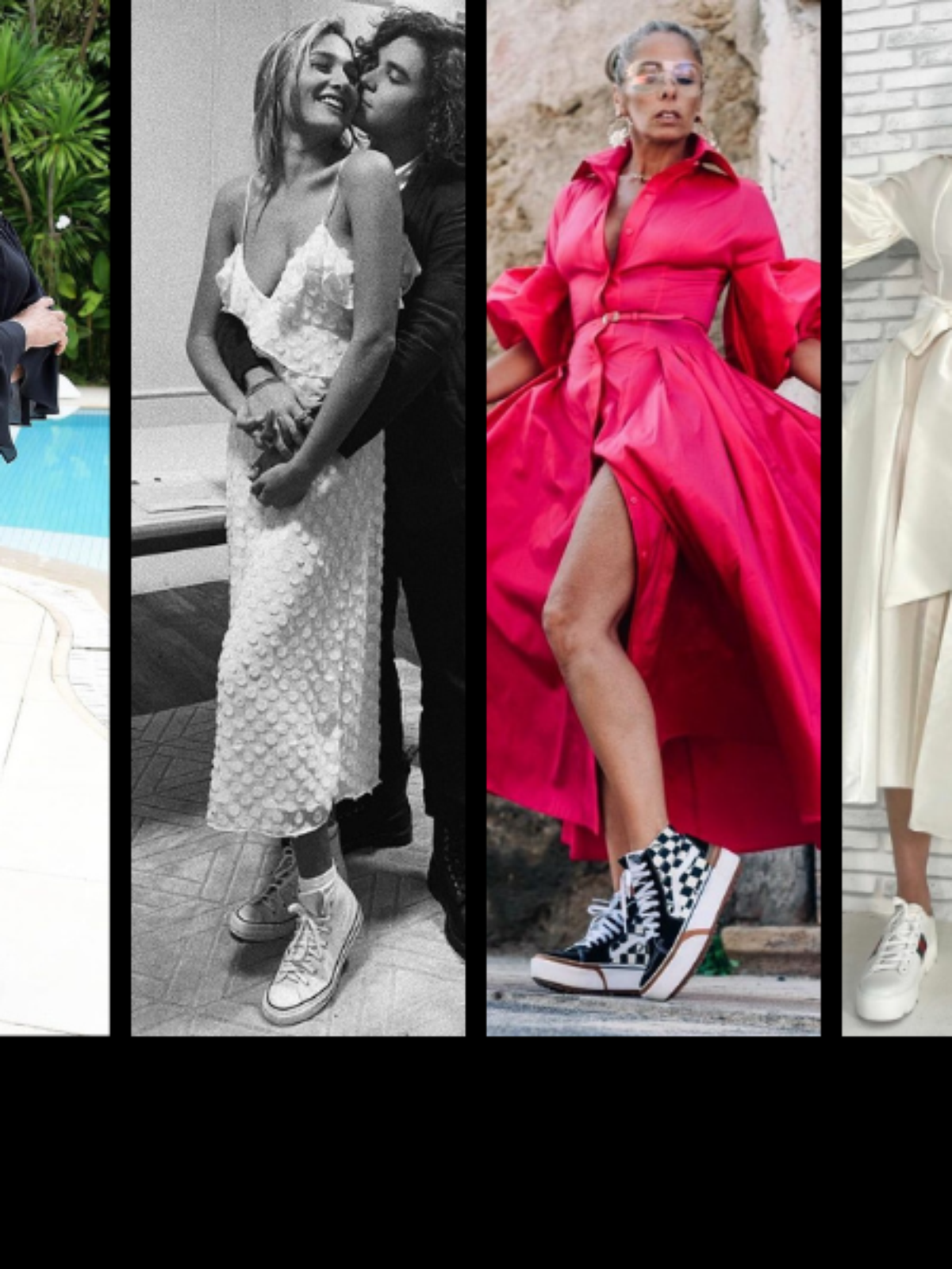 erros ao usar tênis branco em casamento como convidada