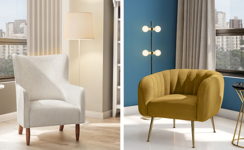 poltrona para sala de estar