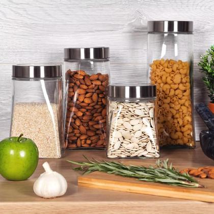 1. Como escolher o porta-mantimentos de inox ideal para sua cozinha.
2. Benefícios do aço inox para o armazenamento de alimentos.
3. Organização de temperos: soluções em inox.
4. Potes herméticos vs. potes comuns: qual a diferença?
5. Manutenção e limpeza de porta-mantimentos em aço inox.