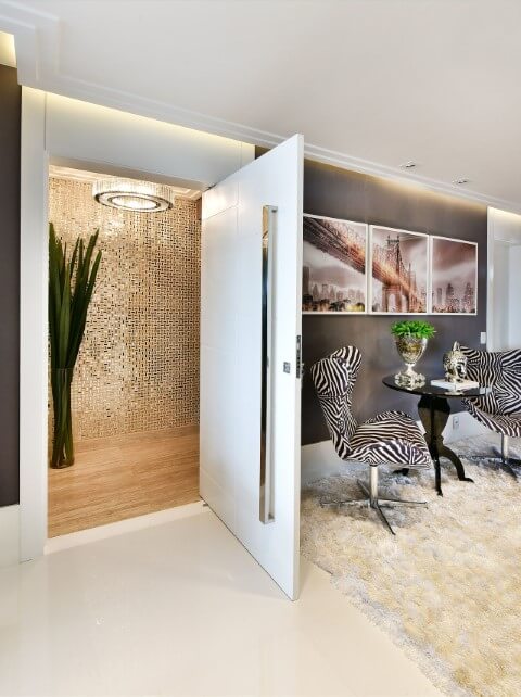 melhores modelos porta pivotante para sua casa