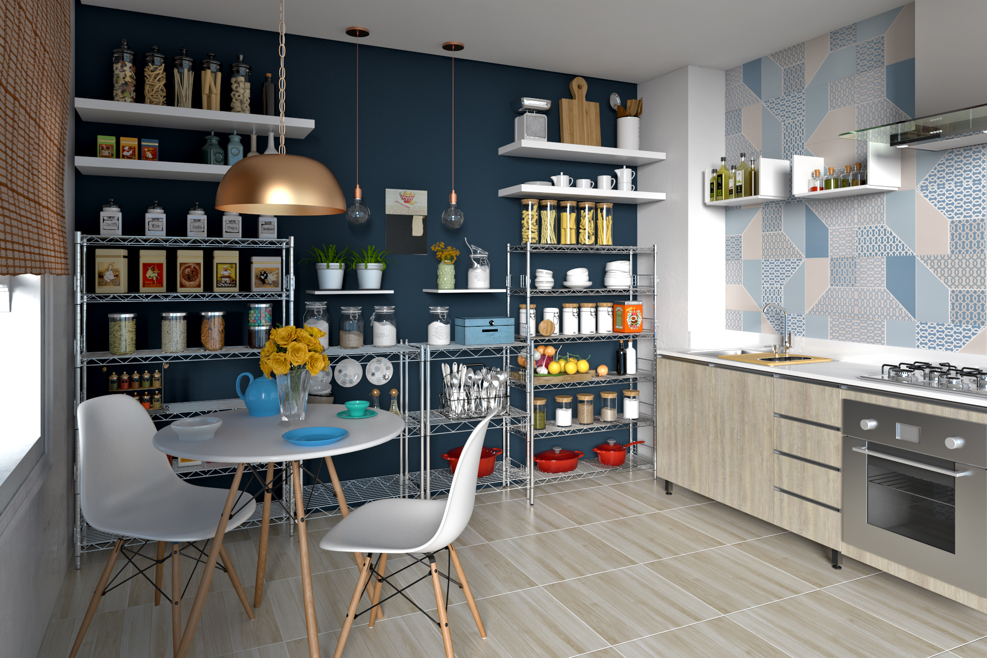 Prateleiras Retráteis e Invisíveis: Inovação e Design para Cozinhas Modernas