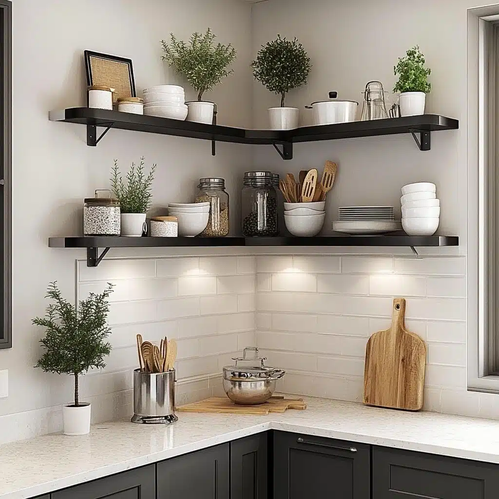 Como Otimizar o Espaço da Cozinha com Prateleiras: Dicas de Dimensões e Instalação