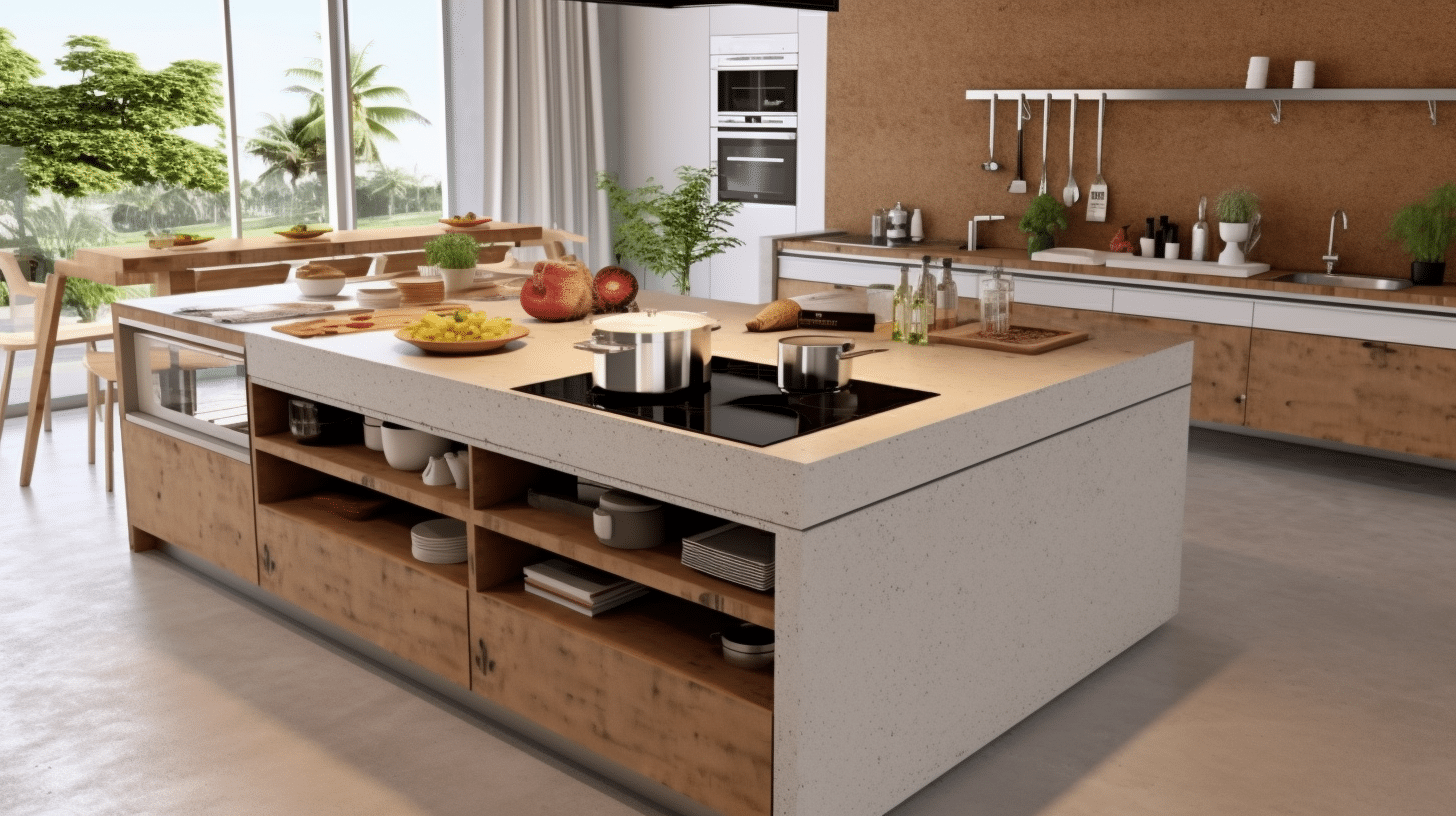 distancia ideal entre bancadas area gourmet churrasqueira