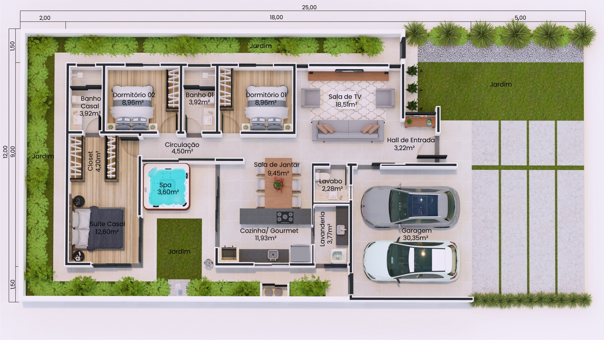 projeto de cozinha gourmet