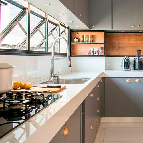 puxador para armario de cozinha