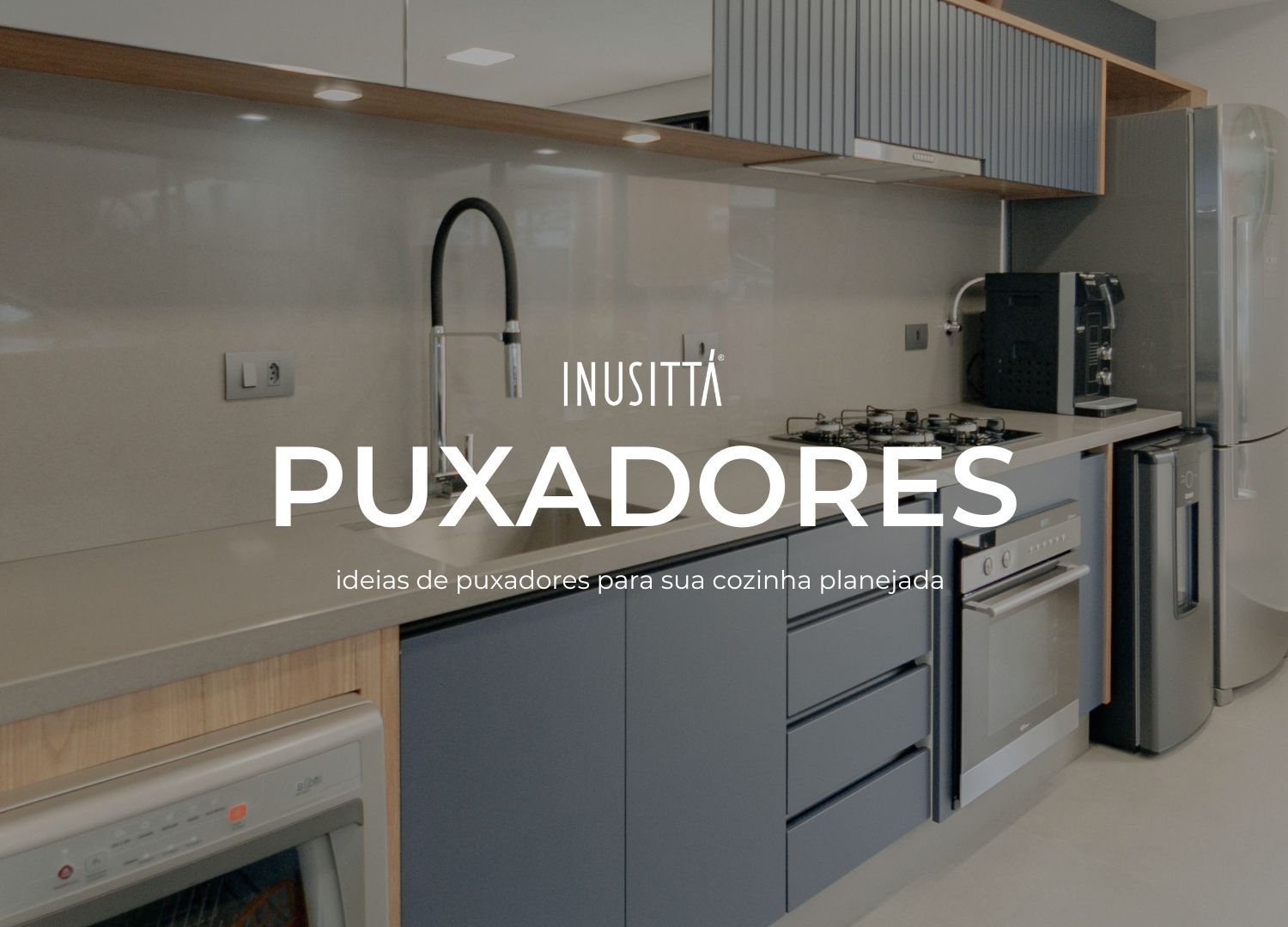 puxador para armario de cozinha