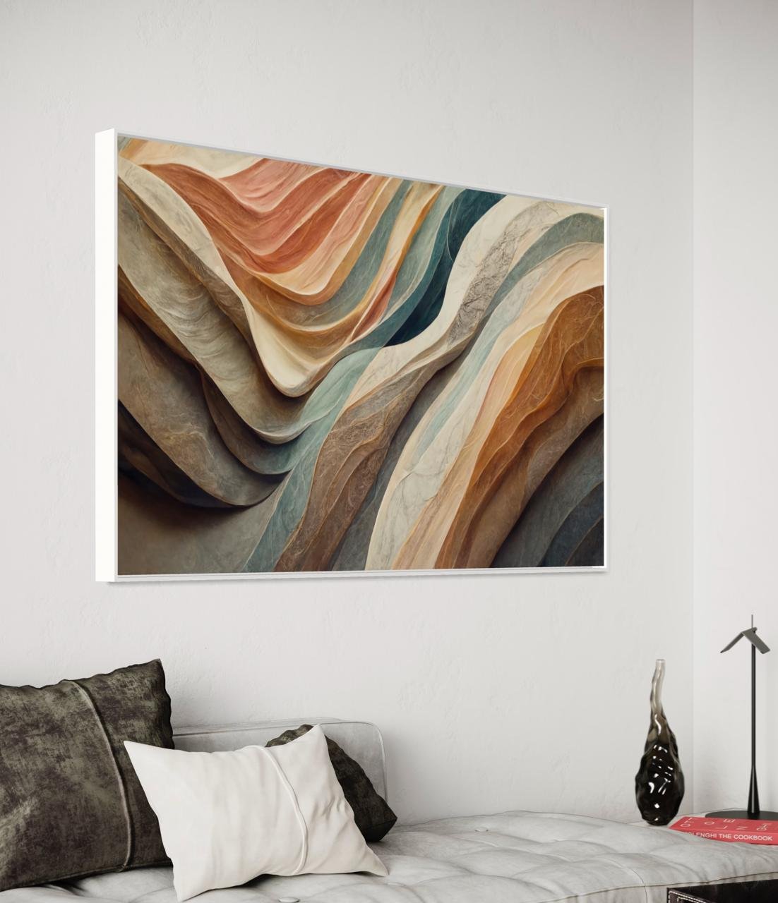 Guia Completo: Como Escolher o Quadro Abstrato Perfeito para Sua Sala