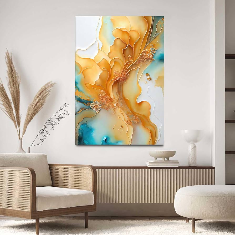 Guia Completo: Como Escolher o Quadro Abstrato Perfeito para Sua Sala