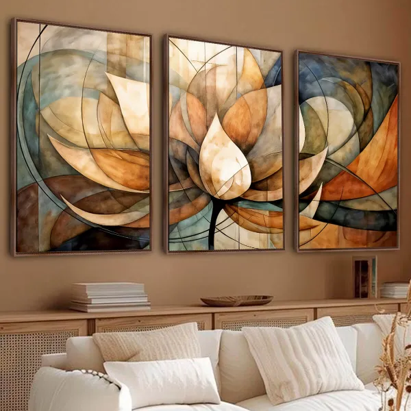 Tendências de Decoração 2026: O Impacto dos Quadros Abstratos no Design de Interiores