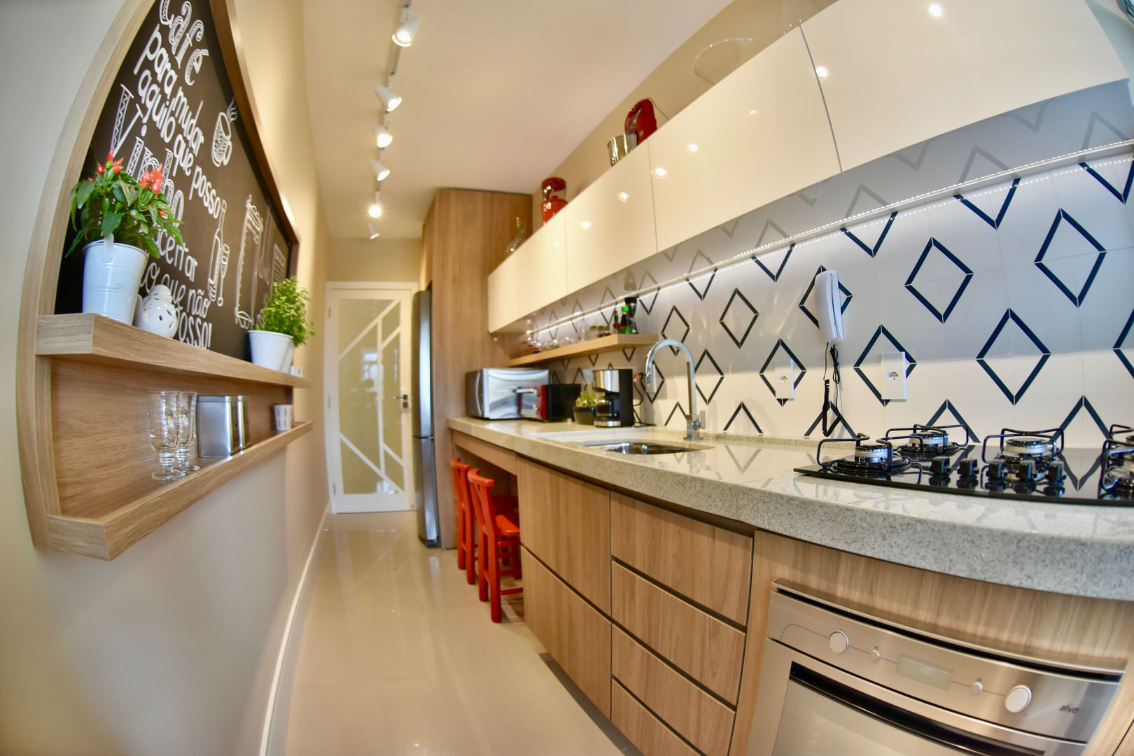 ideias de quadros para cozinha pequena