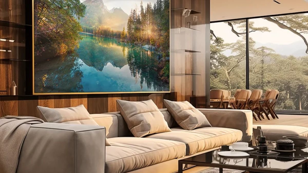 Design Biofílico e Tons Terrosos: A Nova Era dos Quadros para Sala