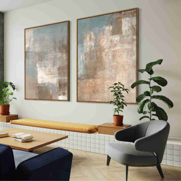 Altura e Proporção Perfeitas: O Guia Definitivo para Fixar Quadros