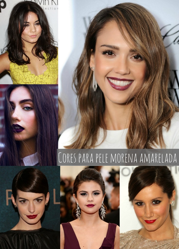 qual batom combina com pele morena