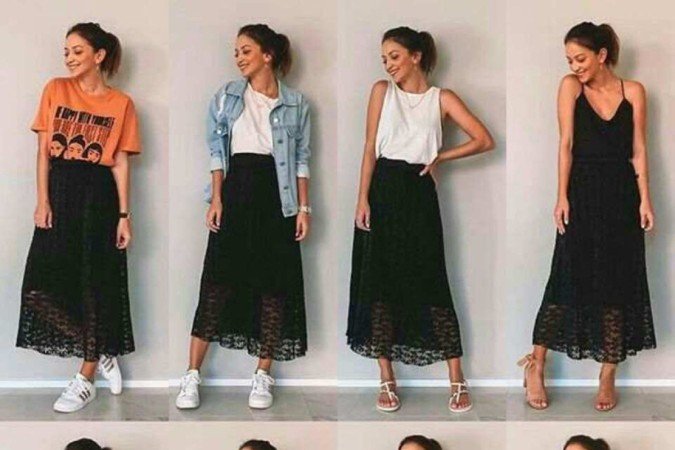 Acessórios essenciais para complementar seu look com saia midi
