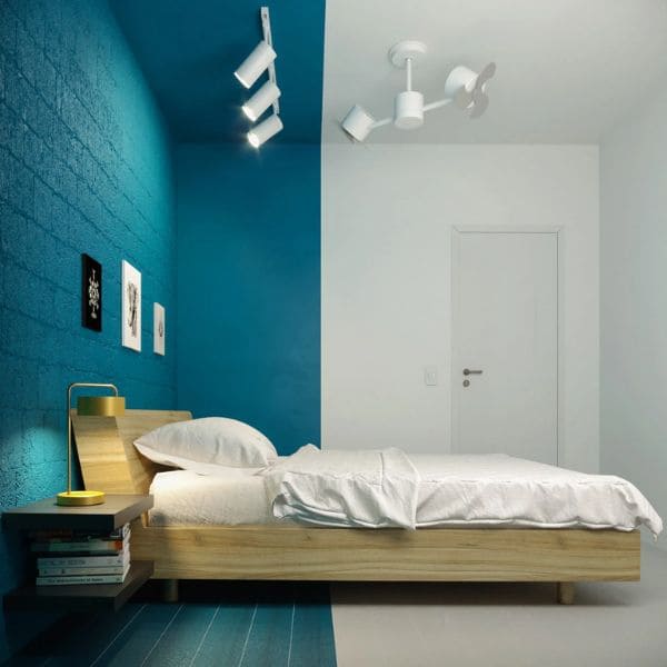 melhores ideias quarto azul decorado