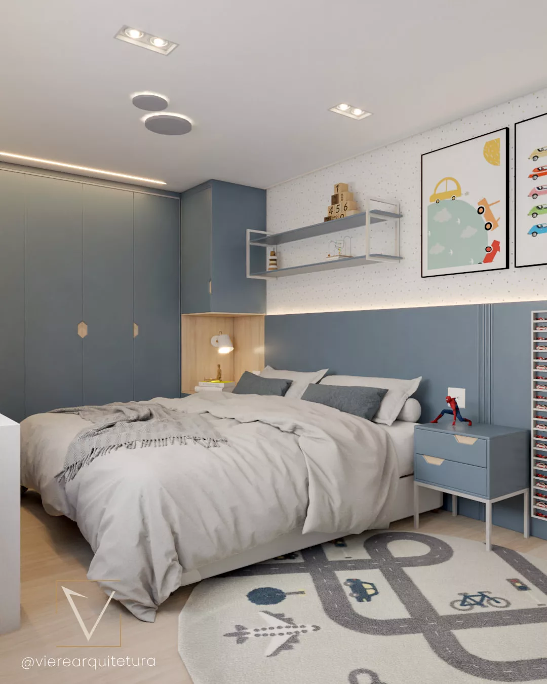 quarto azul claro versus azul marinho qual escolher