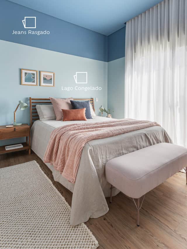 erros comuns decorar quarto azul escuro