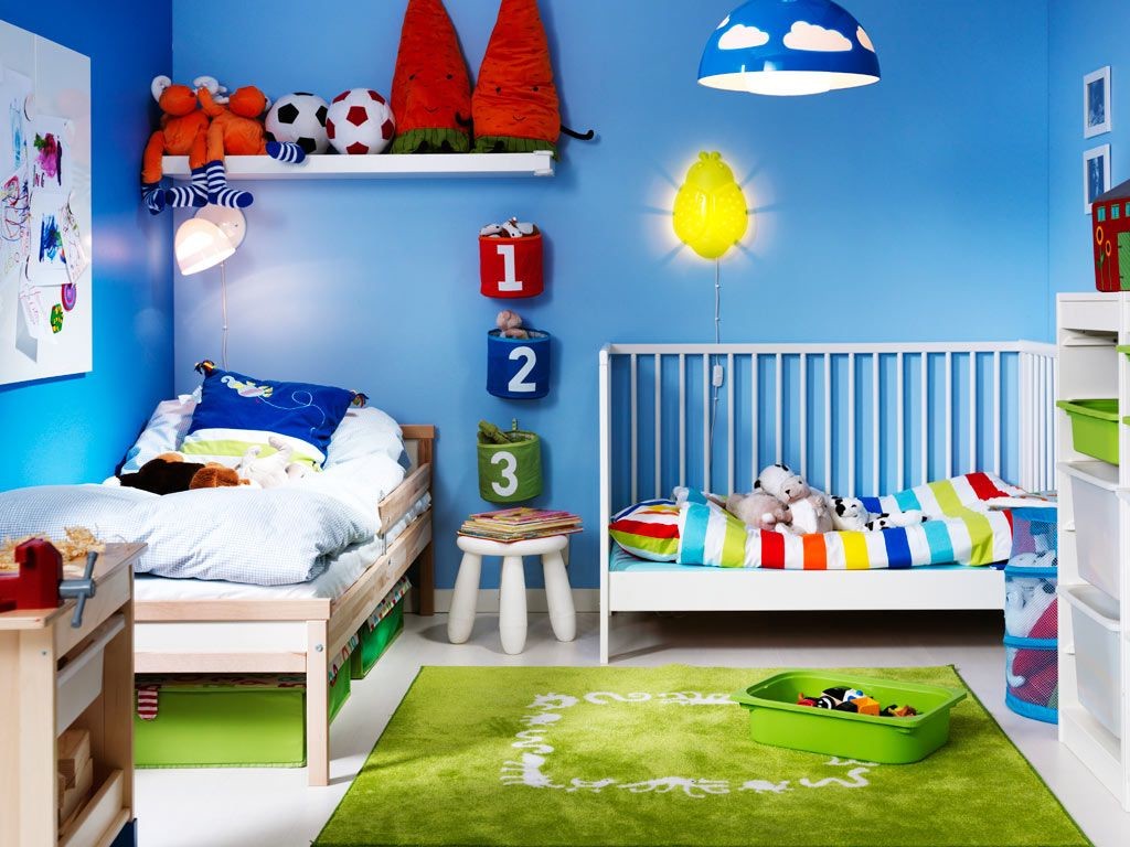 como decorar quarto azul gastando pouco