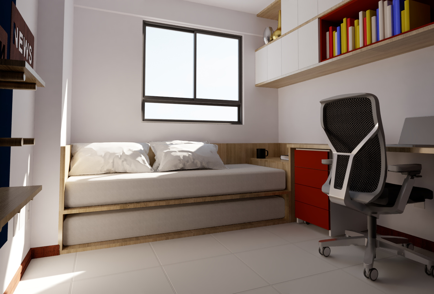 Como Criar um Ambiente Produtivo e Aconchegante no Seu Quarto com Home Office