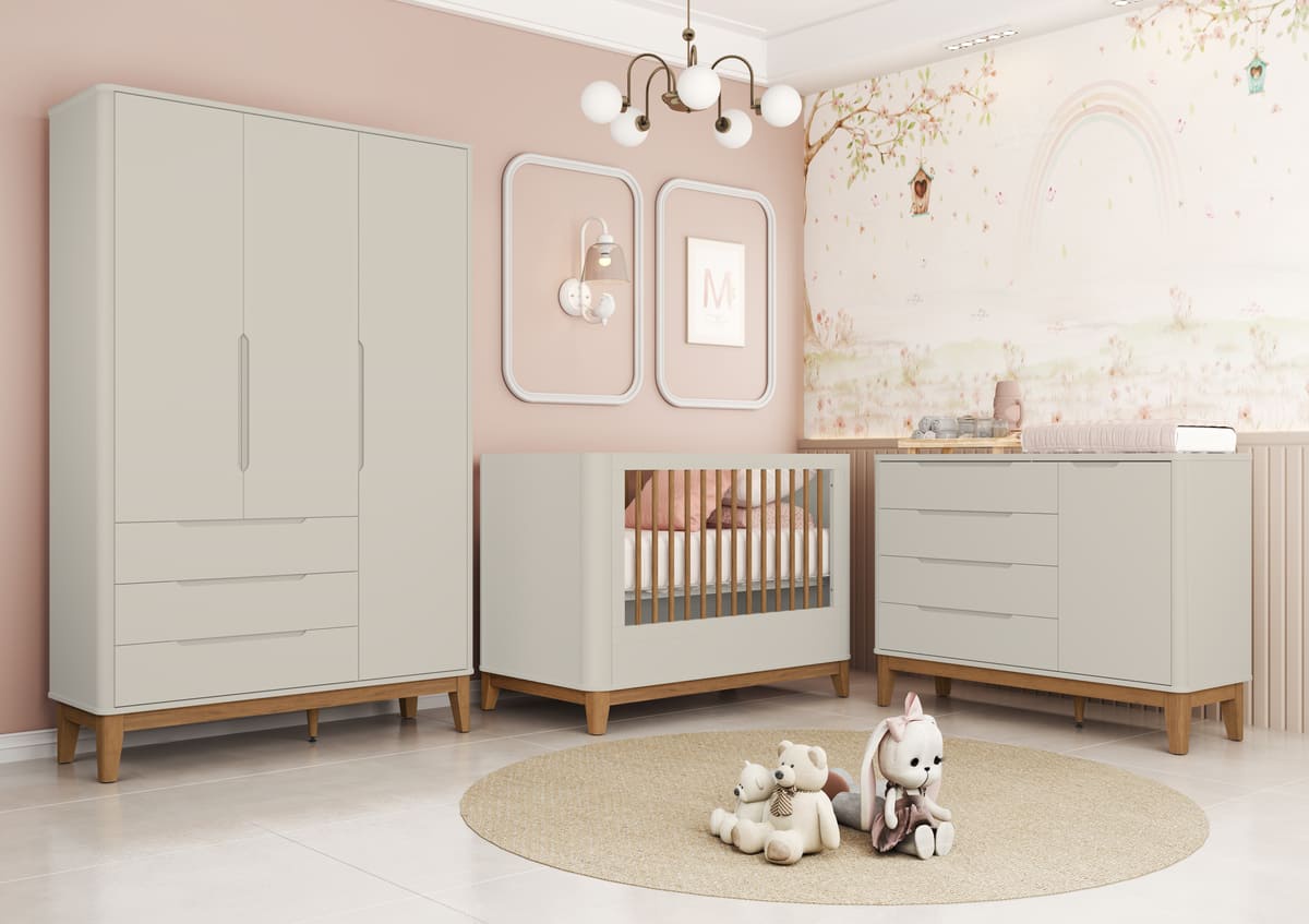 quarto de bebê unissex