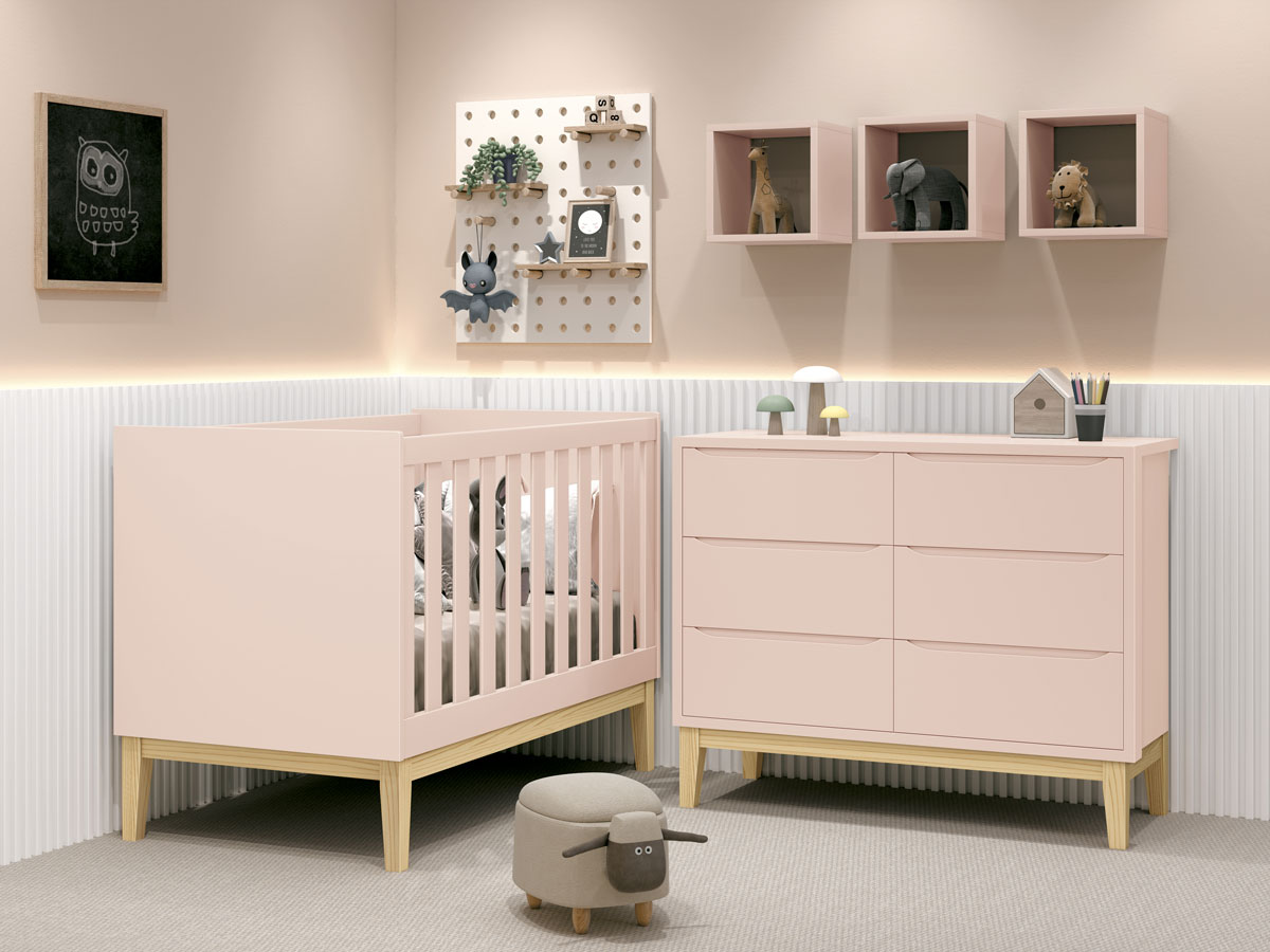 quarto de bebê unissex