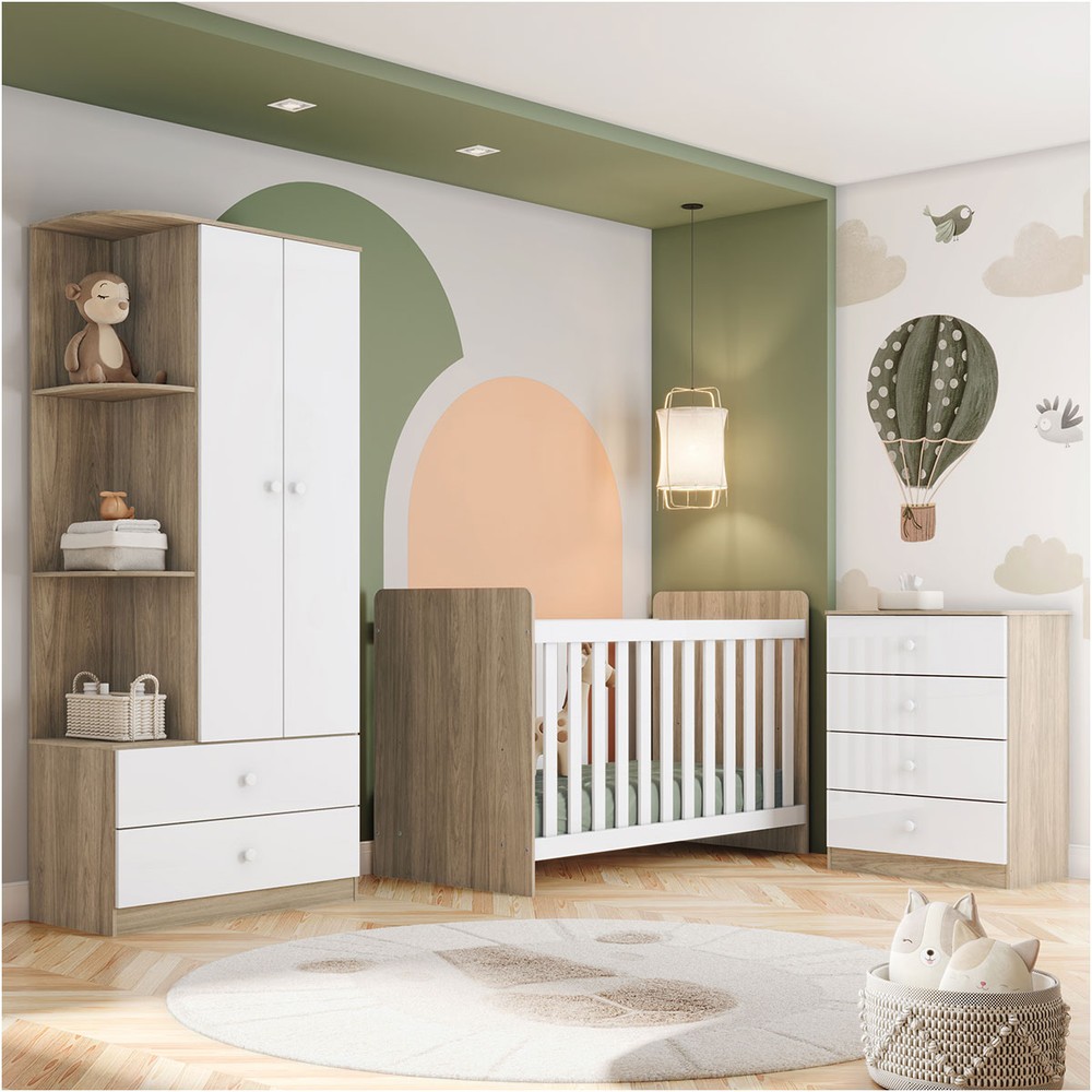 quarto de bebê montessoriano