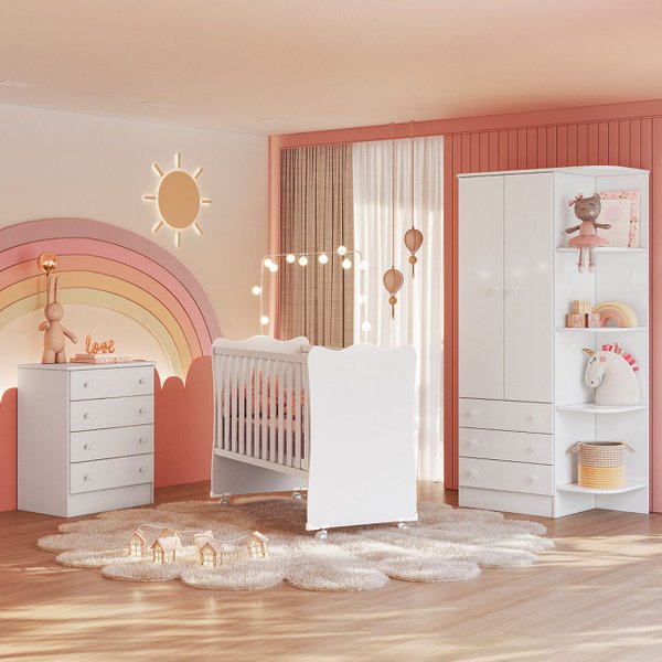 decoração quarto de bebê funcional
