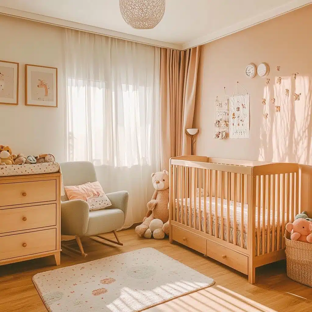quarto de bebê montessoriano vs tradicional
