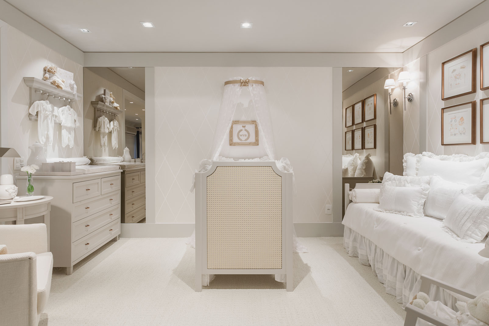 quanto custa decorar um quarto de bebê neutro moderno