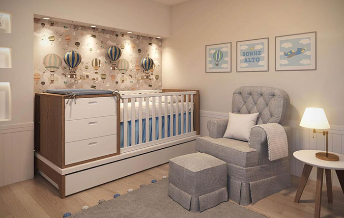 quarto de bebe pequeno
