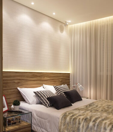 quarto de casal aconchegante vs moderno