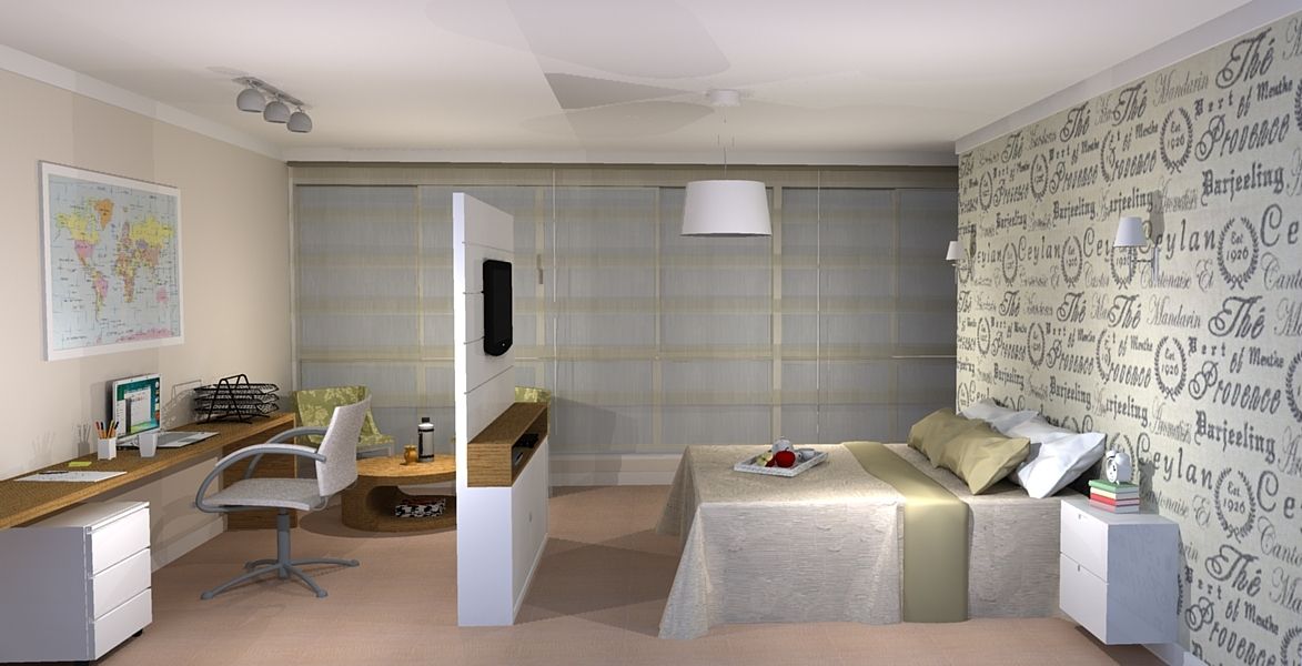 erros comuns ao montar escritorio no quarto